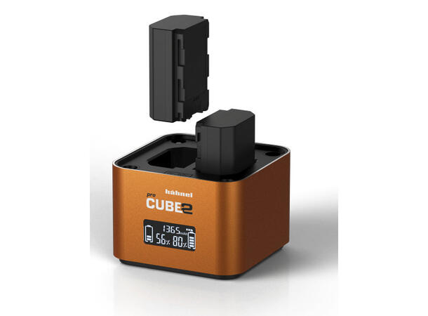 Hahnel ProCube 2 Twin Charger Sony Smart dobbellader for Sony