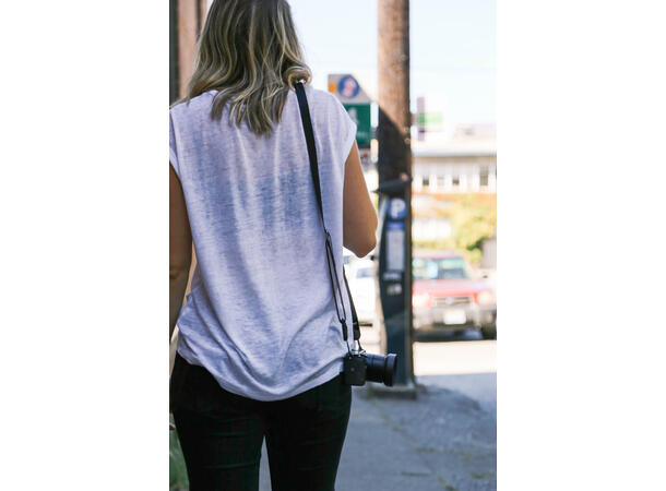 Peak Design Leash Black L-BL-3 Allsidig reim med hurtige koblinger 