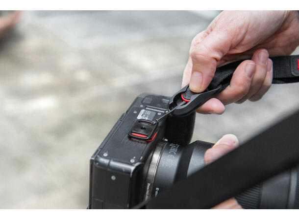 Peak Design Leash Black L-BL-3 Allsidig reim med hurtige koblinger 