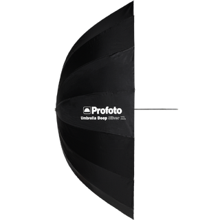 Profoto Umbrella Deep Silver XL 165cm Profoto paraply, Dyp Sølv 165cm/65"