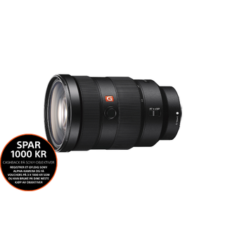 Sony FE 24-70mm f/2.8 GM Lyssterk normalzoom med svært høy ytelse