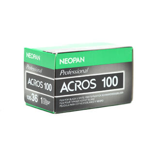 Fujifilm Neopan Acros 100 II 135-36 36 eksp, 100 ASA, Sort/hvit