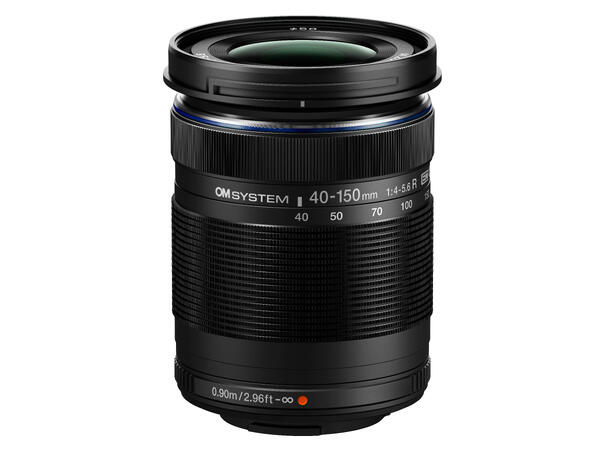 OM SYSTEM M.Zuiko ED 40-150 f/4-5.6 Sort Lett og kompakt zoomobjektiv for MFT 