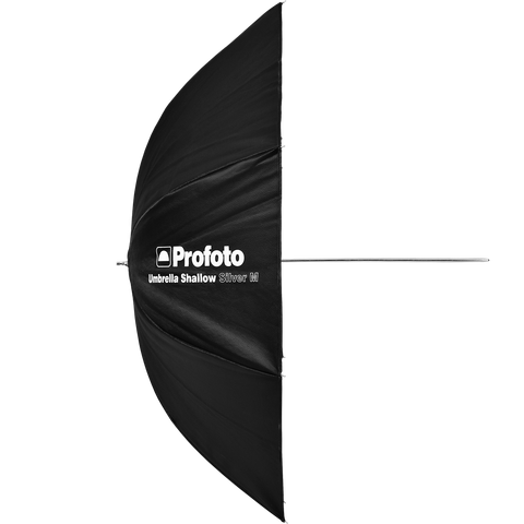 Profoto Umbrella Shallow Silver M 105cm S&#248;lv paraply, 105cm/41&quot;