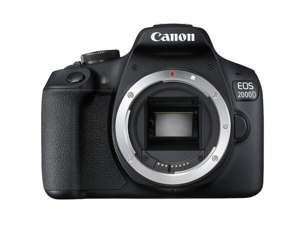Canon EOS 2000D Kamerahus Nybegynnerkamera med kreative muligheter