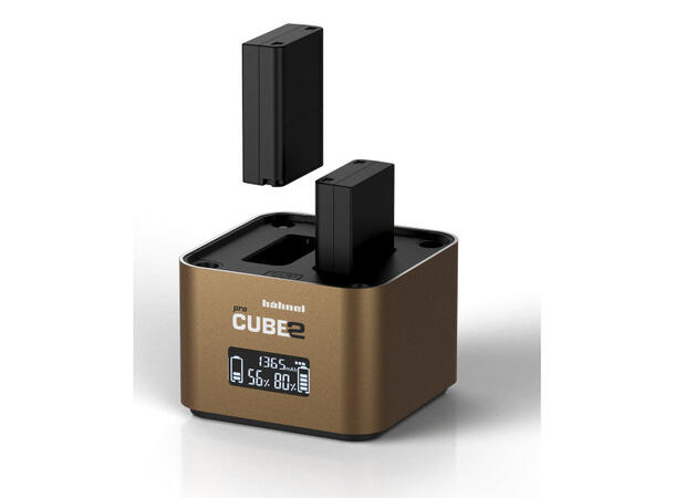 Hahnel ProCube 2 Twin Charger Olympus Smart dobbellader for Olympus