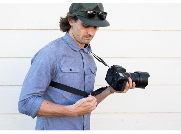 Peak Design Slide Lite V3 Black Genial reim til speilløst system. Sort 