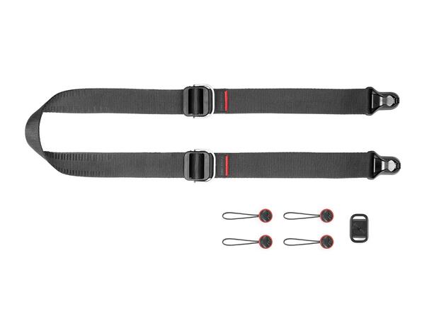 Peak Design Slide Lite V3 Black Genial reim til speilløst system. Sort 