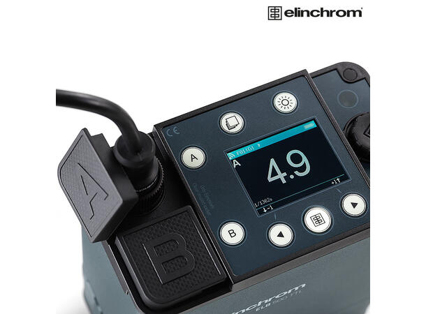 Elinchrom ELB 500 TTL - Dual To Go/Skypo Med Skyport PRO radiosender for Fujifilm