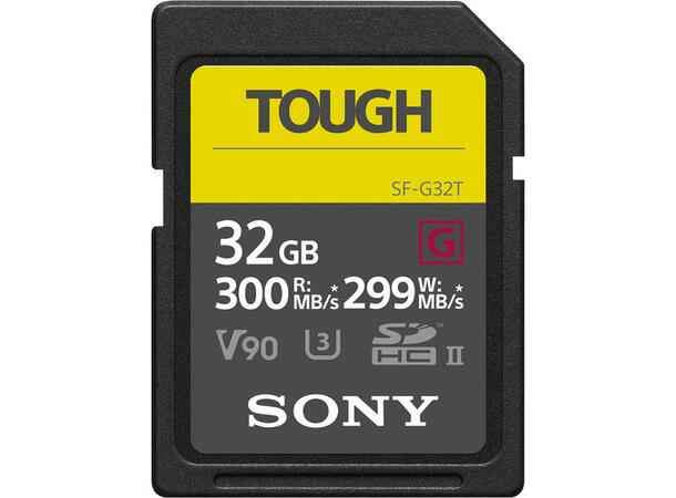 SONY SD Pro Tough 18x stronger UHS-II 32 GB