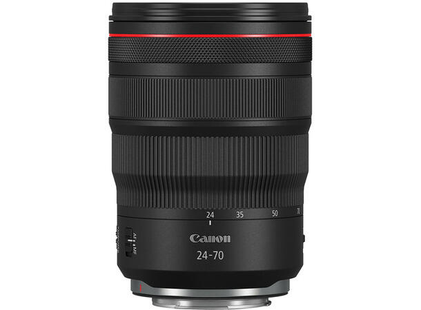 Canon RF 24-70mm f/2.8 L IS USM Lyssterk, stabilisert normalzoom for RF 