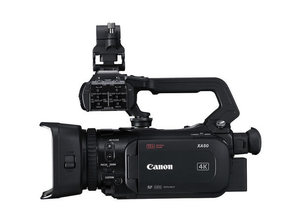 Canon XA55 videokamera 4K UHD 15x optisk, Dual Pixel CMOS AF, SDI 