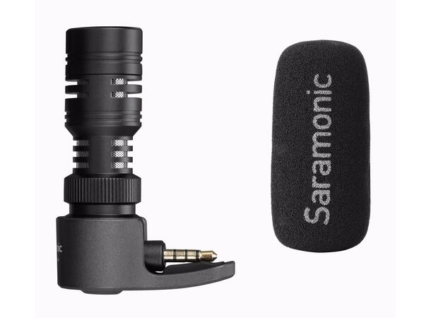 Saramonic SmartMic+ Kompakt mikrofon for smarttelefoner