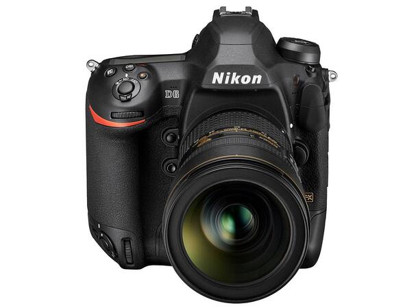 Nikon D6 Kamerahus Fullformat med rask autofokus og 14bp/s