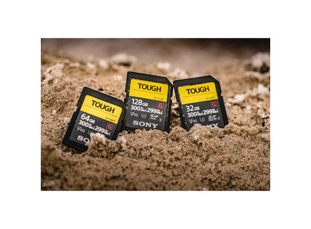 SONY SD Pro Tough 18x stronger UHS-II 128 GB 