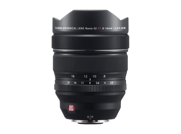 Fujifilm XF 8-16mm f/2.8 R LM WR Lyssterkt vidvinkel med værtetting 
