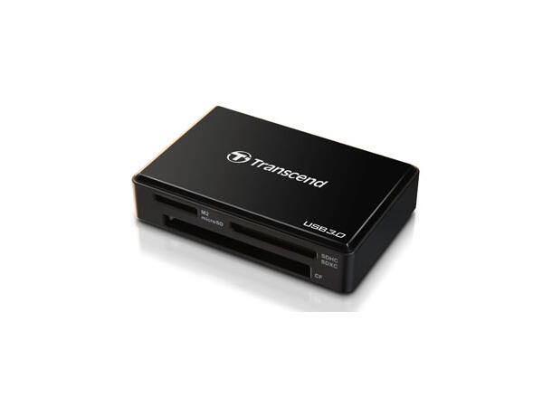 Transcend Kortleser RDF8 USB 3.1 kortleser for CF, SD og MicroSD 