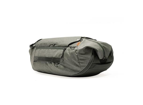 Peak Design Travel Duffelpack 65L sage Stor duffelbag som kan brukes som sekk 