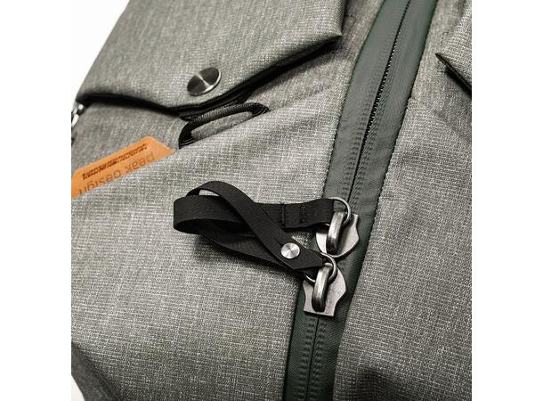 Peak Design Travel Duffelpack 65L sage Stor duffelbag som kan brukes som sekk 