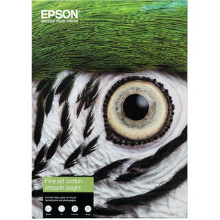 Epson Fine Art Cotton Smooth Bright A3+ 25 ark, 329 mm x 483 mm, 300 g/m²