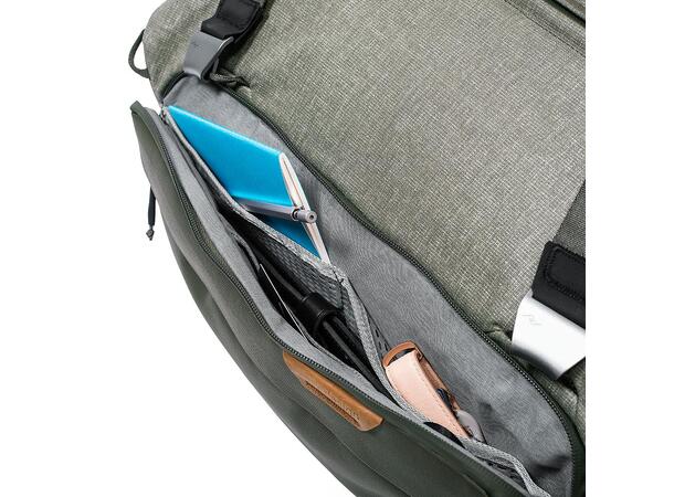 Peak Design Travel Duffel 35L sage Duffelbag med praktiske løsninger 
