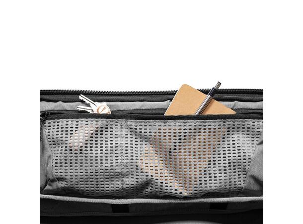 Peak Design Travel Duffelpack 65L sort Stor duffelbag som kan brukes som sekk 