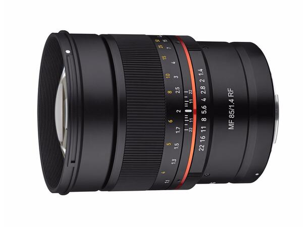 Samyang MF 85mm f/1.4 Canon RF Lyssterkt portrettobjektiv for Canon RF 