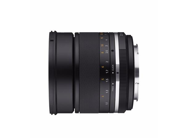 Samyang MF 85mm f/1.4 MK II Portrettobjektiv for fullformat 