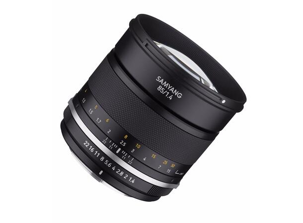 Samyang MF 85mm f/1.4 MK II Portrettobjektiv for fullformat 