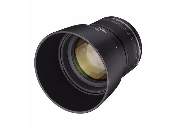 Samyang MF 85mm f/1.4 MK II Portrettobjektiv for fullformat 