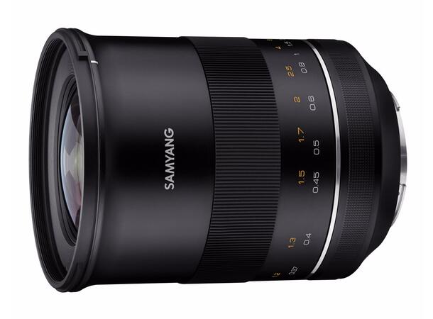 Samyang Premium XP 35mm f/1.2 Canon Lyssterk moderat fullformats vidvinlel