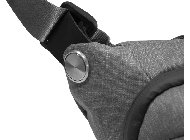 Peak Design Everyday Sling 3L V2 Ash. Liten slingbag m/ smarte løsninger 
