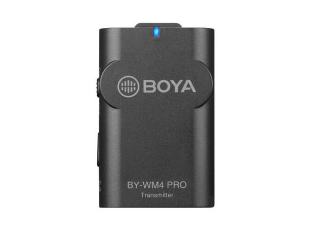Boya Mikrofon BY-WM4 Pro K4 Lavalier x2 Myggsett for iPhone med lightningplugg
