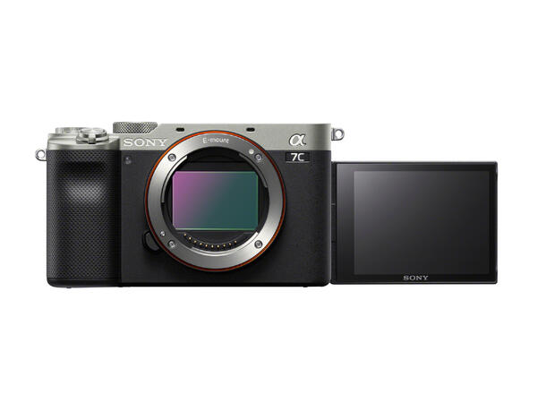 Sony A7C kompakt fullformatkamera 4k video, rask autofokus, lett