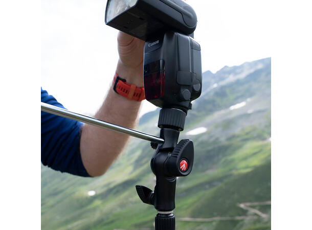 Manfrotto MLH1HS-2 Snap Tilthead Blitzfeste med paraplyholder 
