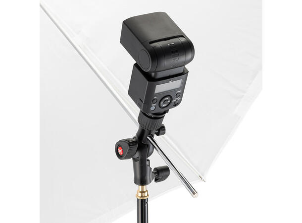 Manfrotto MLH1HS-2 Snap Tilthead Blitzfeste med paraplyholder 