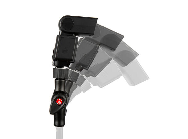 Manfrotto MLH1HS-2 Snap Tilthead Blitzfeste med paraplyholder 