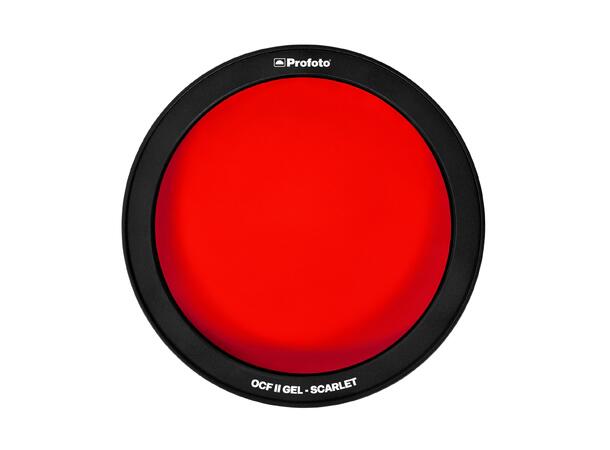 Profoto OCF II Gel - Scarlet OCF II fargefilter 