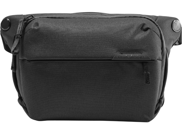 Peak Design Everyday Sling 3L V2 Black. Liten slingbag m/ smarte løsn.