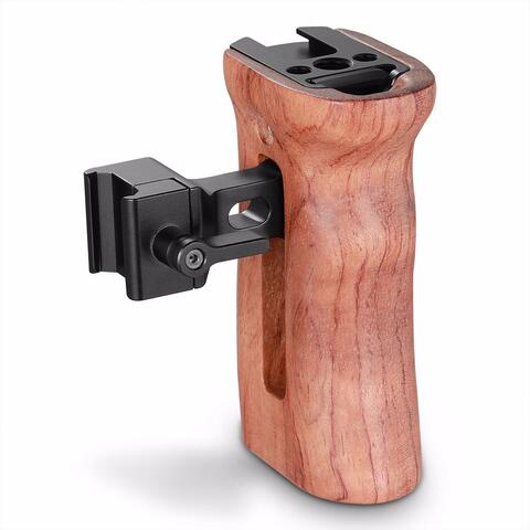 SmallRig 2187 Side Handle Wooden Nato Sideh&#229;ndtak til camera cage