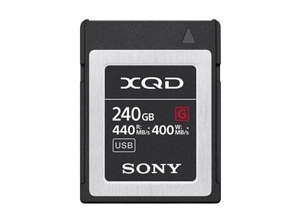 Sony G-Series XQD 240 GB Raskt XQD-minnekort 