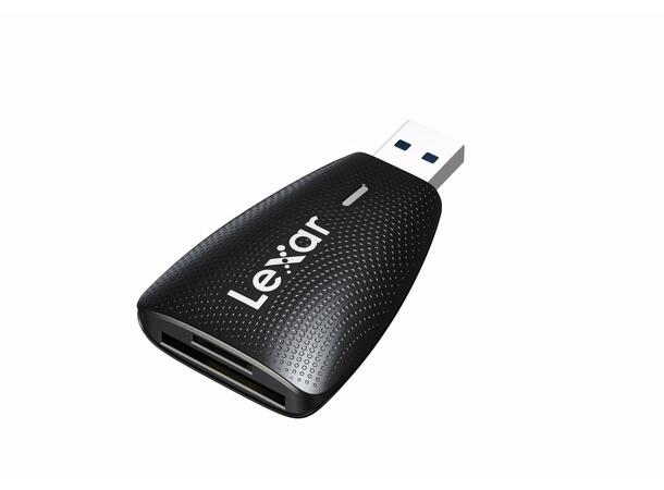 Lexar Professional 2-i-1 kortleser USB 3.1, for SD og MicroSD, 312MB/s 