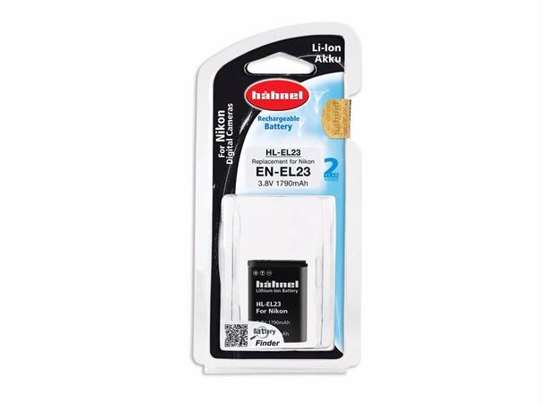 Hahnel Batteri HL-EL23 Nikon Erstatning for Nikon EN-EL23 