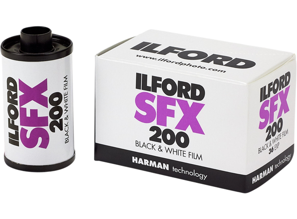Ilford SFX 200 135-36 Sort/Hvit-effektfilm 200 ASA