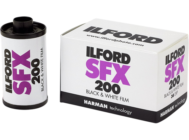 Ilford SFX 200 135-36 Sort/Hvit-effektfilm 200 ASA 