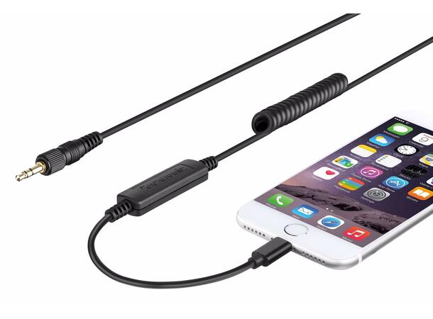 Saramonic LC-C35 3,5mm til Lightning Adapter fra 3,5mm jack til Lightning 