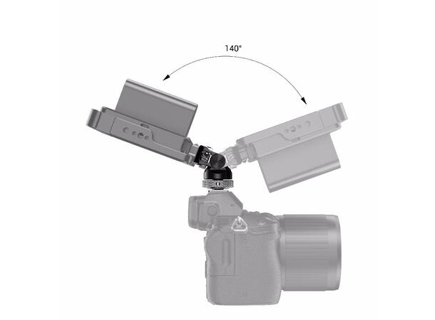 SmallRig 2346 Swivel & Tilt Mount Enkelt hode med coldshoe feste 