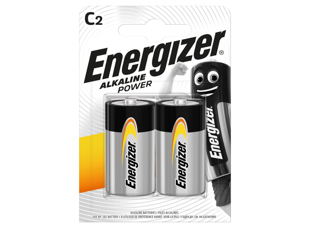 Energizer Batteri Classic C 2-pakk Alkalisk 1,5V