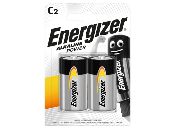 Energizer Batteri Classic C 2-pakk Alkalisk 1,5V 