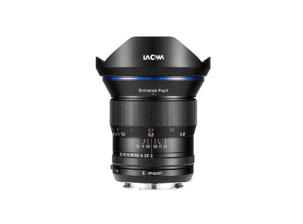 Laowa 15mm f/2 Zero-D Vidvinkel Sony Lyssterk vidvinkel med lite forvregning 